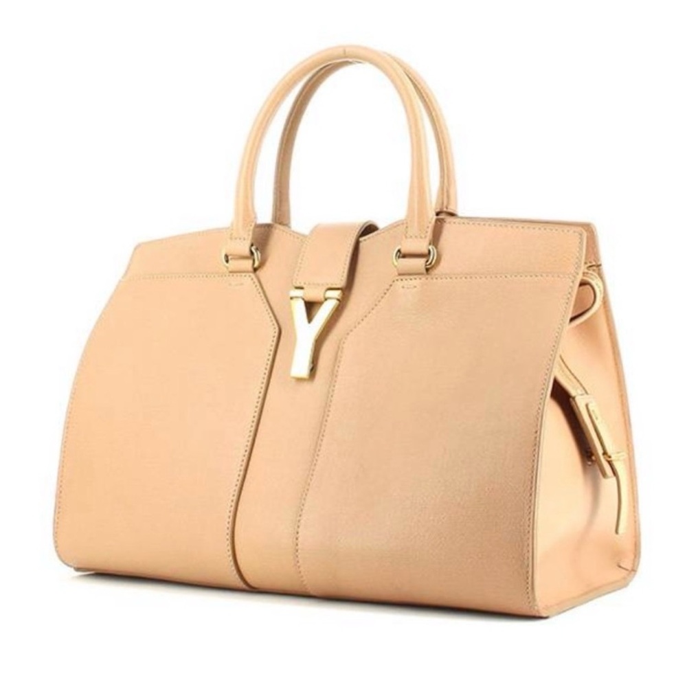 Yves Saint Laurent Tan Tote Bag